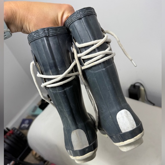 Hunter Kids Youth Tall Ackley Rain Boots Size 11M 12F - Picture 11 of 15